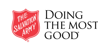 The Salvation Army logo with the line, "Doing the most good."