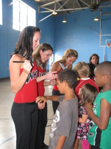 Golf and WKU Dancers 033